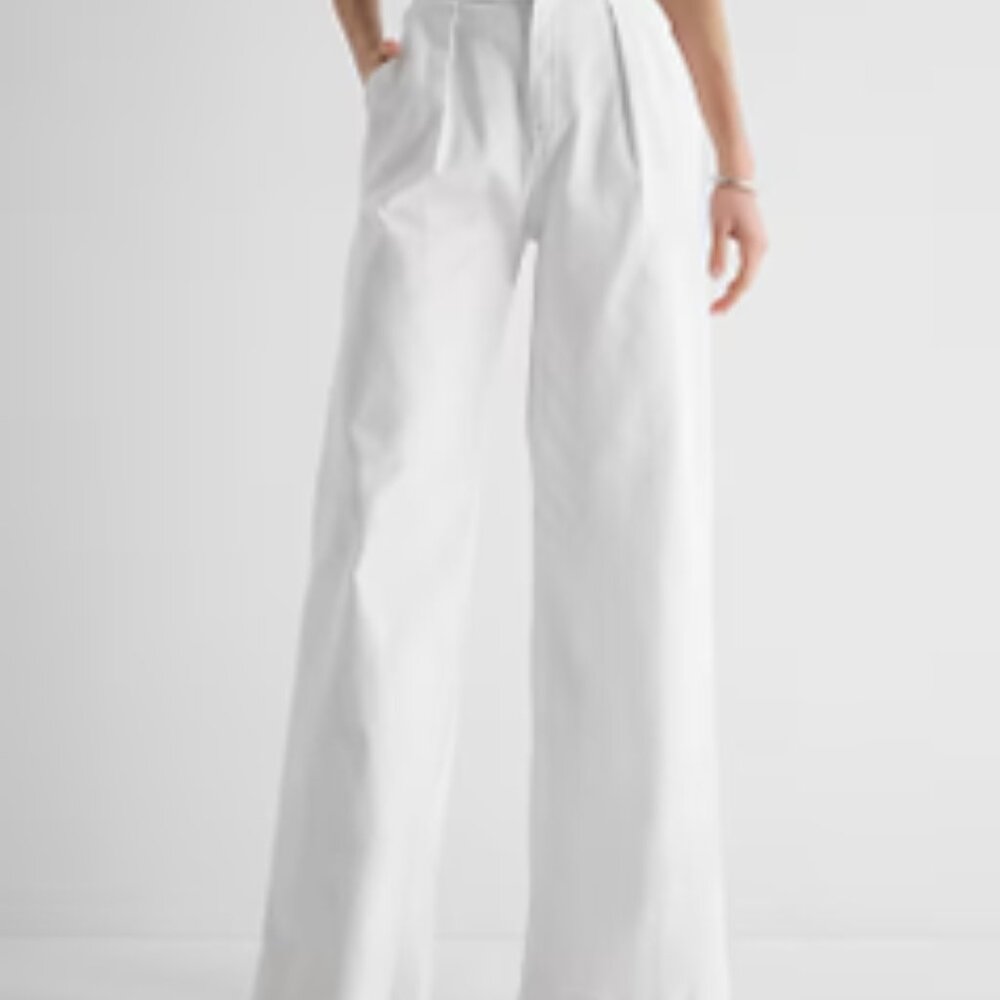 EXPRESS – RELAXED WIDE LEG SUPER HIGH RISE JEAN